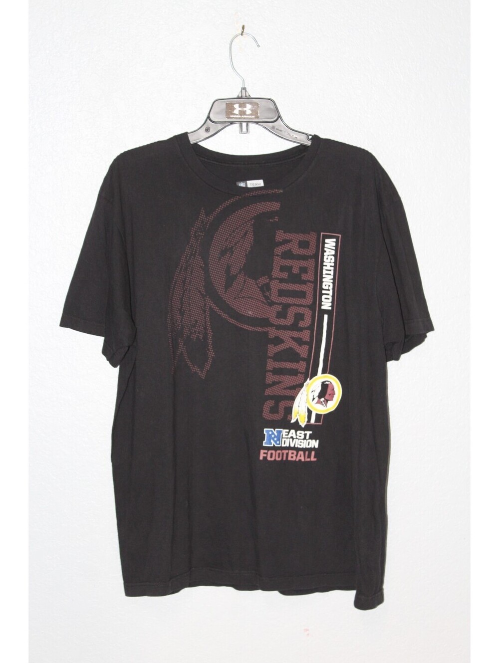 VINTAGE WASHINGTON REDSKINS NFL Team Apparel FOOTBALL T-Shirt Men XL